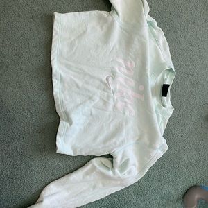 nike cropped crew neck